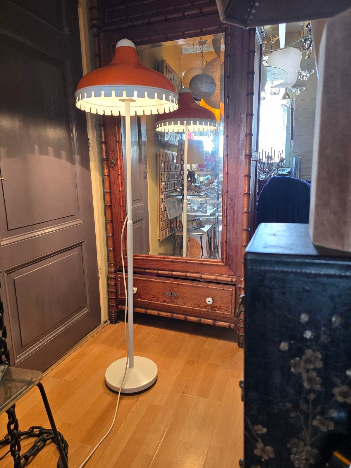 Vintage lamp jaren 60, Ophalen, Zo goed als nieuw, 150 tot 200 cm