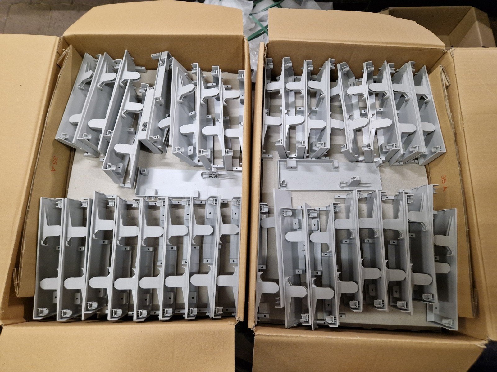 Blum Antaro Front Binnenlade Hoogte D Grijs (100 sets) nieuw, Ophalen, Overige typen, Kunststof, Nieuw