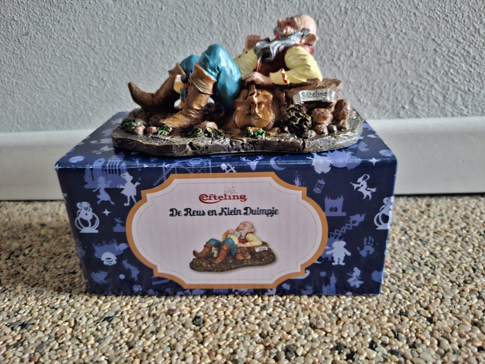 Efteling De Reus en Klein Duimpje Beeldje Nieuw!, Ophalen of Verzenden, Nieuw