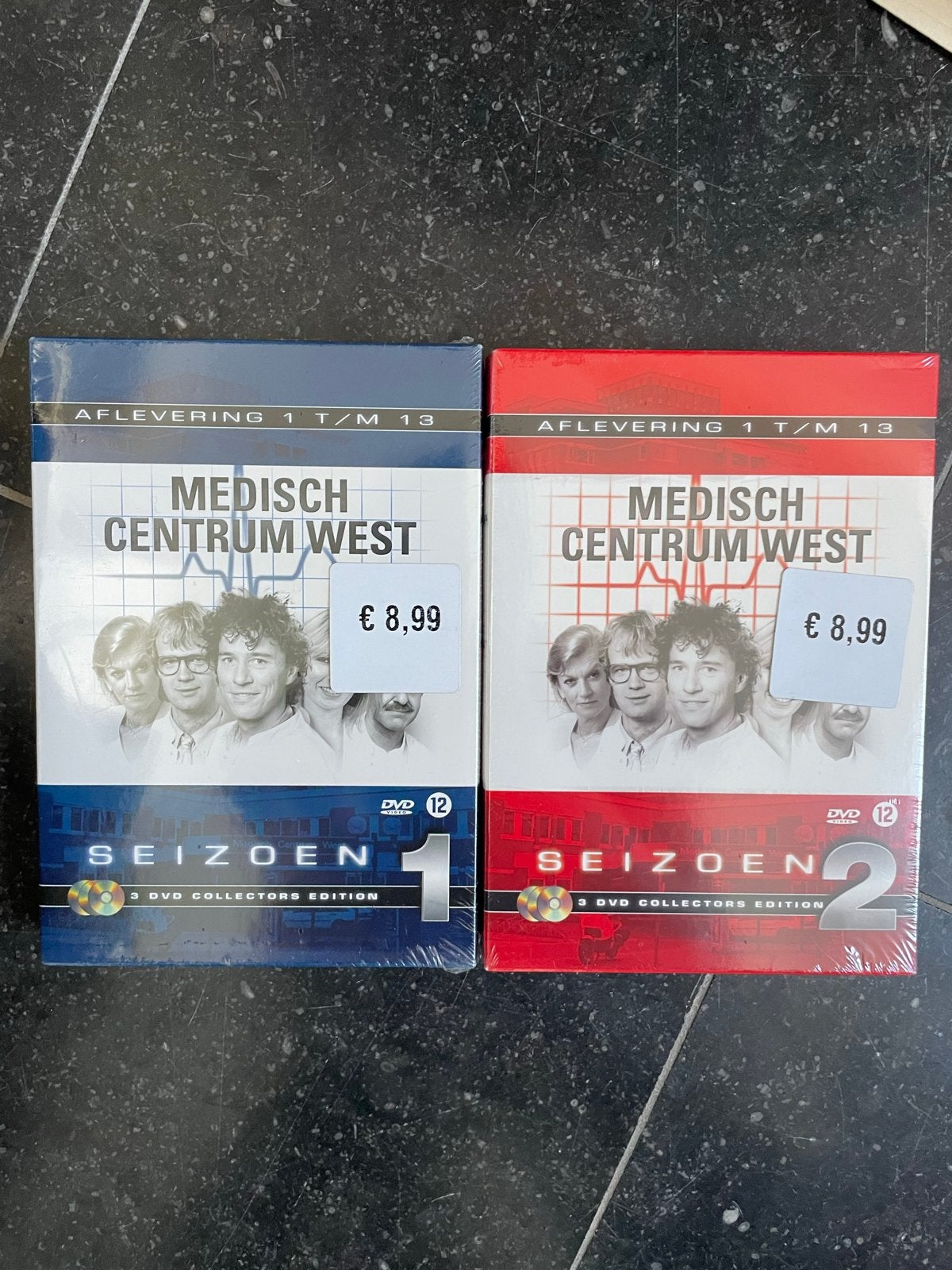 Medisch Centrum West Seizoen 1 & 2 DVD Boxset - Nieuw!, Seizoen 1, Drama, Nieuw in verpakking, Vanaf 12 jaar