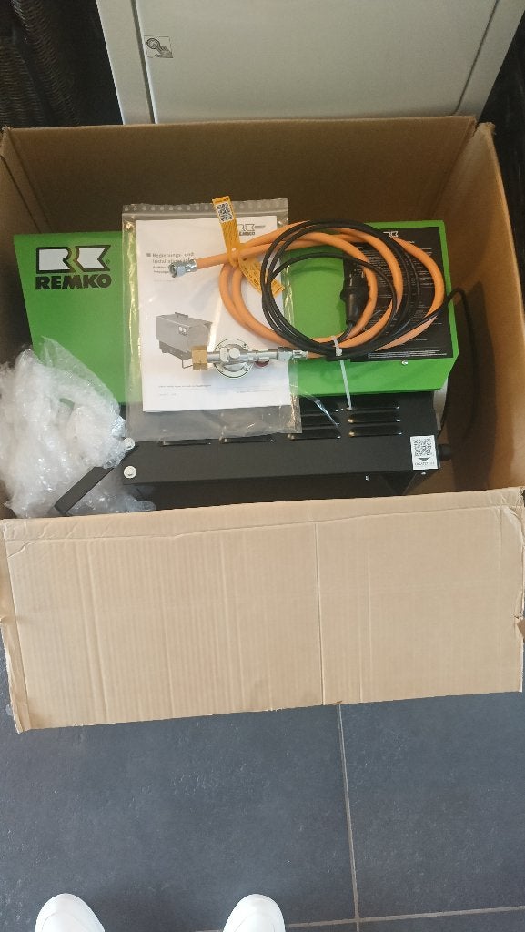 Remko gaskachel gas heater  markt terrasverwarming, Ophalen, 30 tot 80 cm, Overige typen, Nieuw