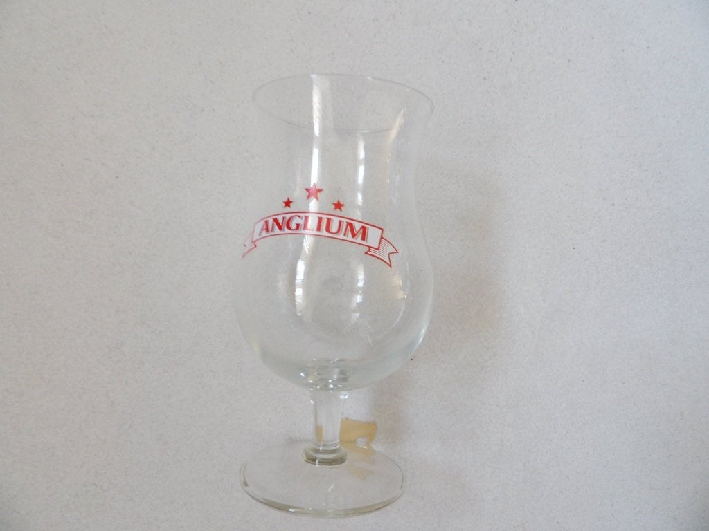NIEUW 1super mooi ANGLIUM bierglas op voet 33 CL, Ophalen of Verzenden, Nieuw, Glas of Glazen, Overige merken