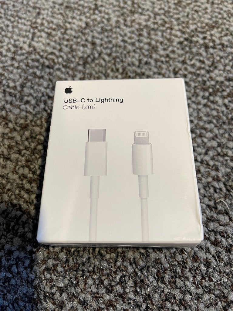 Originele Apple laadkabel USB-C to lightning 2M, Telecommunicatie, Mobiele telefoons | Telefoon-opladers, USB-C, Verzenden, Nieuw