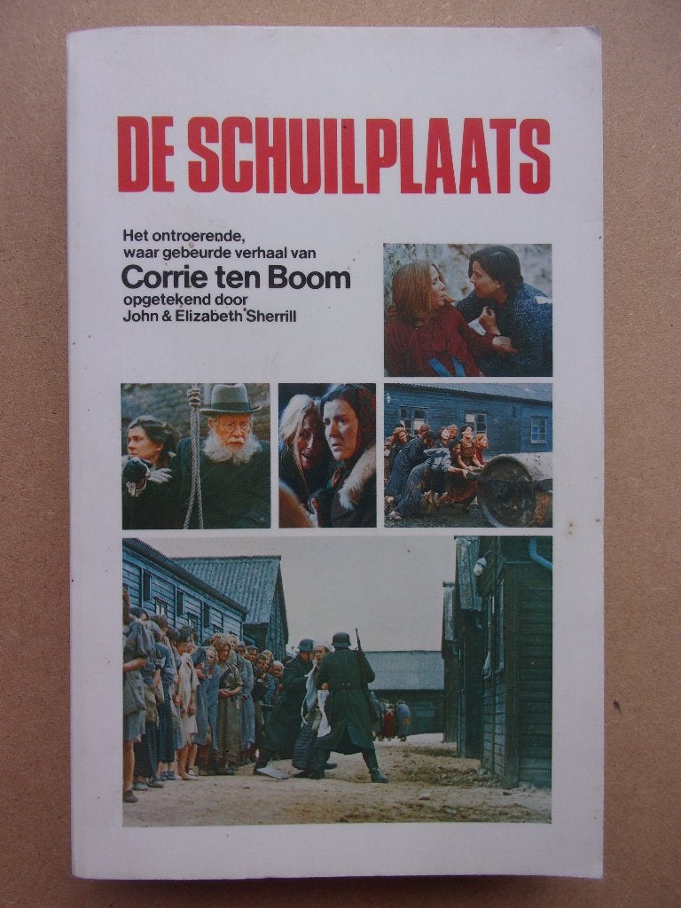 2x DE SCHUIPLAATS  (CORRIE ten BOOM) á € 10,00 PER STUK, Ophalen of Verzenden, Tweede Wereldoorlog, Zo goed als nieuw, Overige onderwerpen