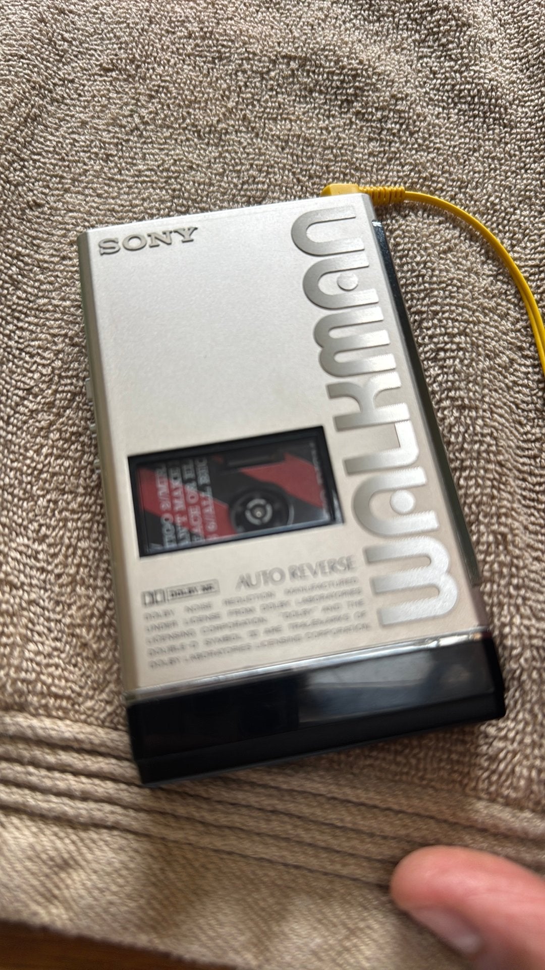 Gezocht: Sony WM-103 (onderdeel gevraagd), Ophalen of Verzenden, Walkman