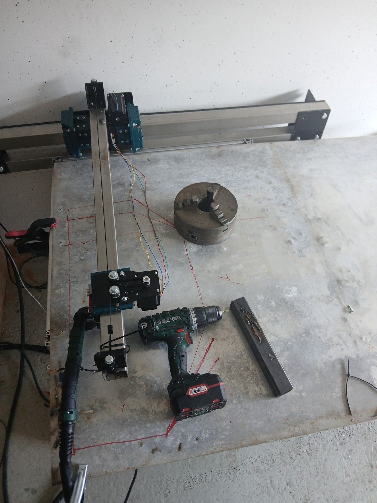 Zelfbouw CNC Plasma Snijder - Project of onderdelen, Ophalen