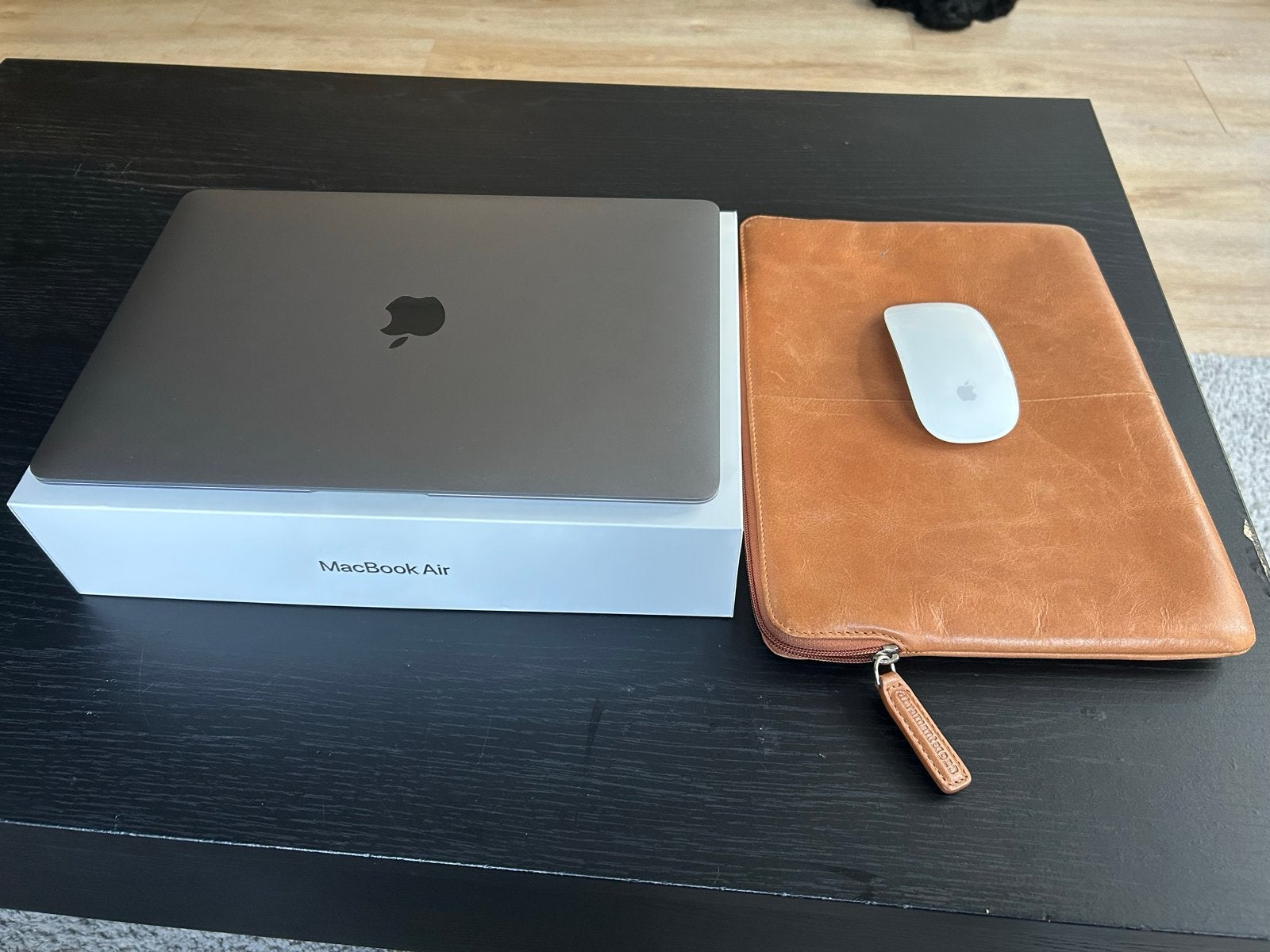 MacBook Air M1 2020 - Zo goed als nieuw met accessoires, Computers en Software, Ophalen, 256 GB, 2 tot 3 Ghz, Qwerty