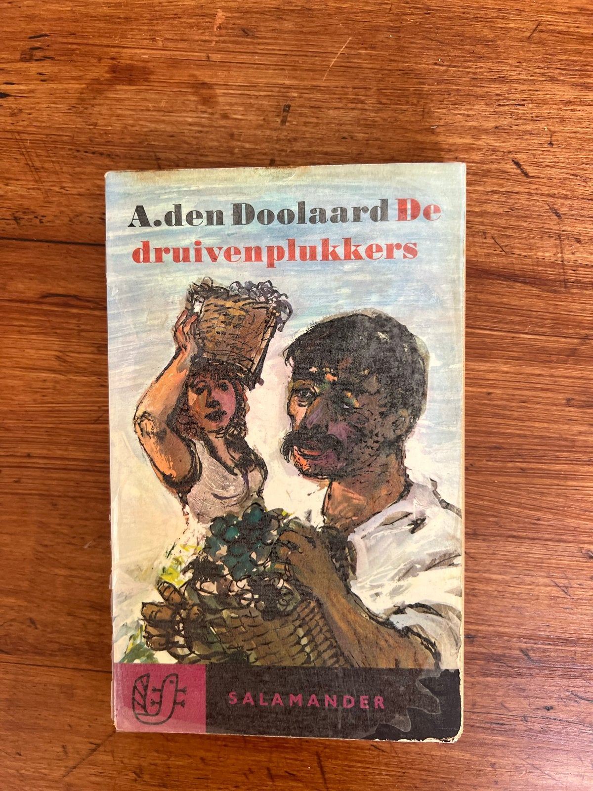A. den Doolaard - De druivenplukkers (Salamander), Boeken, Literatuur, Ophalen of Verzenden, Gelezen, Nederland