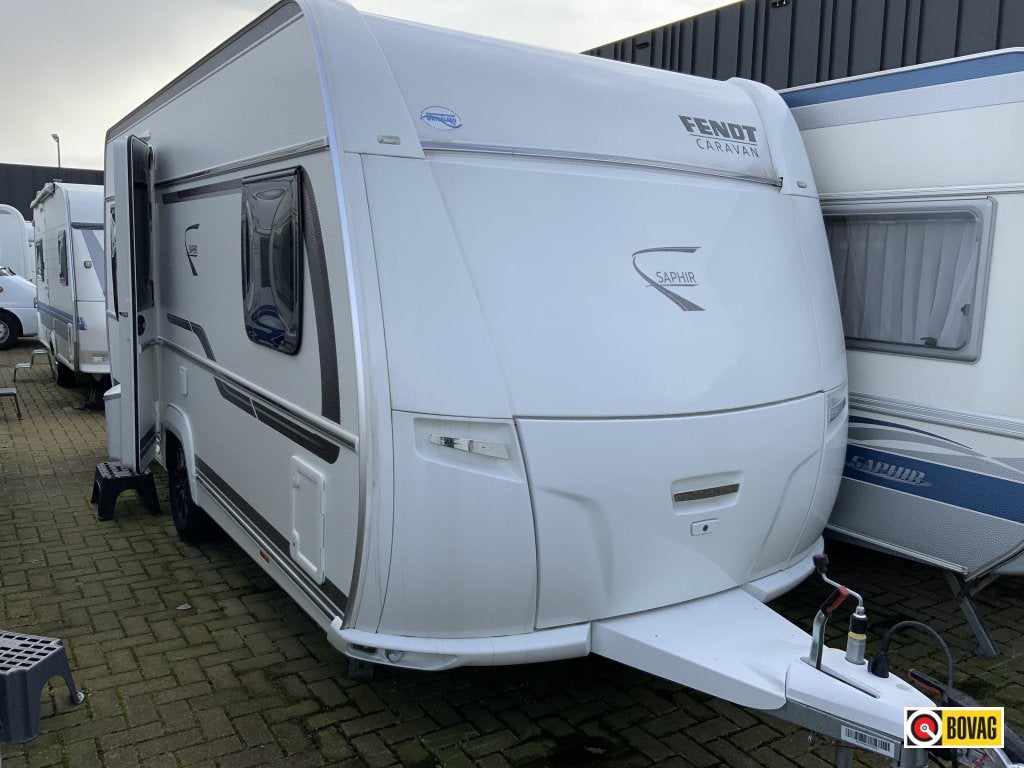 Fendt Saphir 465 SFB, Caravans en Kamperen, Caravans, Rondzit, Bedrijf, Overige typen, Schokbreker
