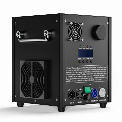 DJLicht zwart 700W Sparkular Sterretjes machine Koudvuur, Geluidgestuurd, ., Overige typen, Nieuw