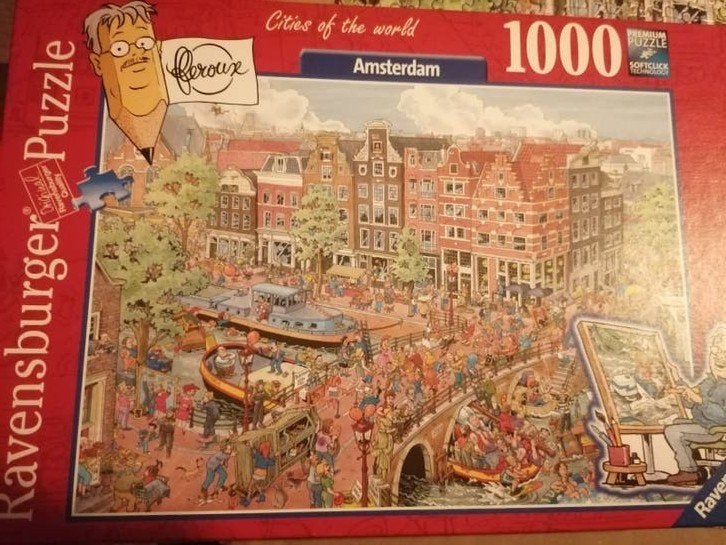 Ravensburger puzzel 1000 stukjes., Ophalen of Verzenden, 500 t/m 1500 stukjes, Zo goed als nieuw, Legpuzzel