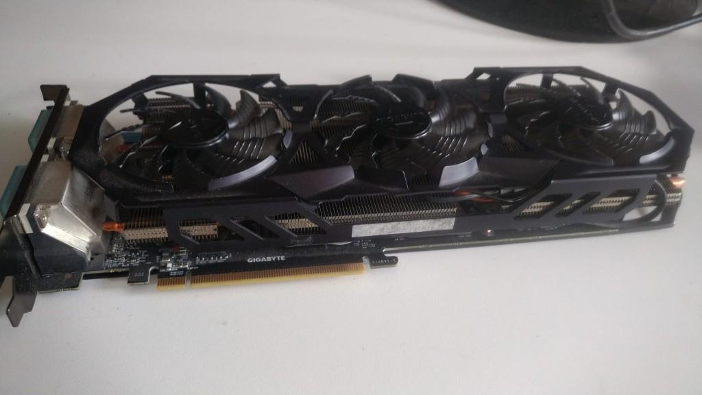 GTX 970 Windforce Gigabyte, Computers en Software, Videokaarten, PCI-Express 3, Gebruikt, HDMI, Ophalen of Verzenden