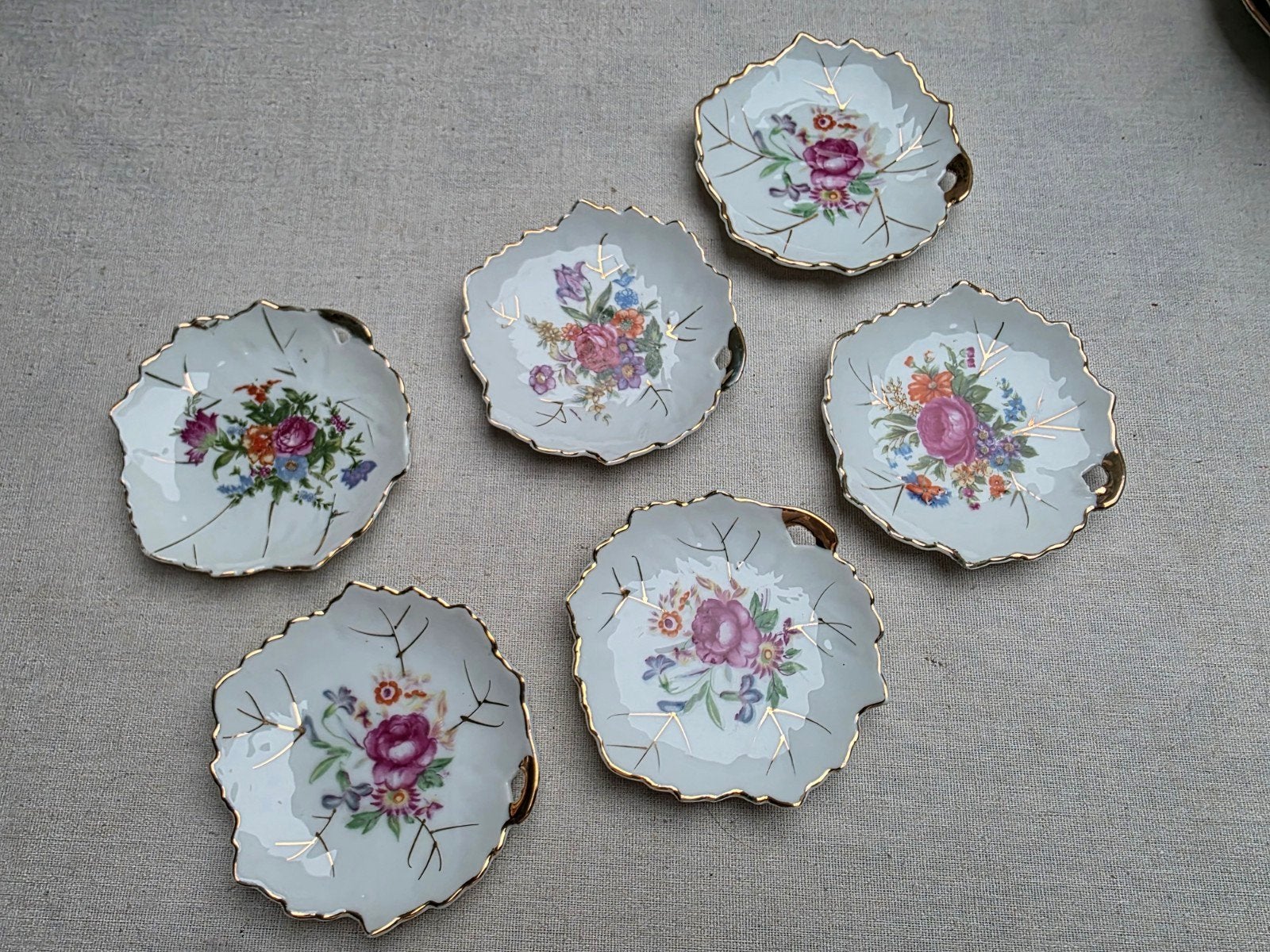 Petit four schaaltjes bordjes, Ophalen of Verzenden
