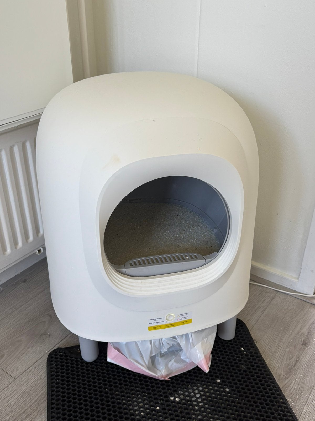 automatische kattenbak petree merk, Dieren en Toebehoren, Ophalen of Verzenden, Zo goed als nieuw