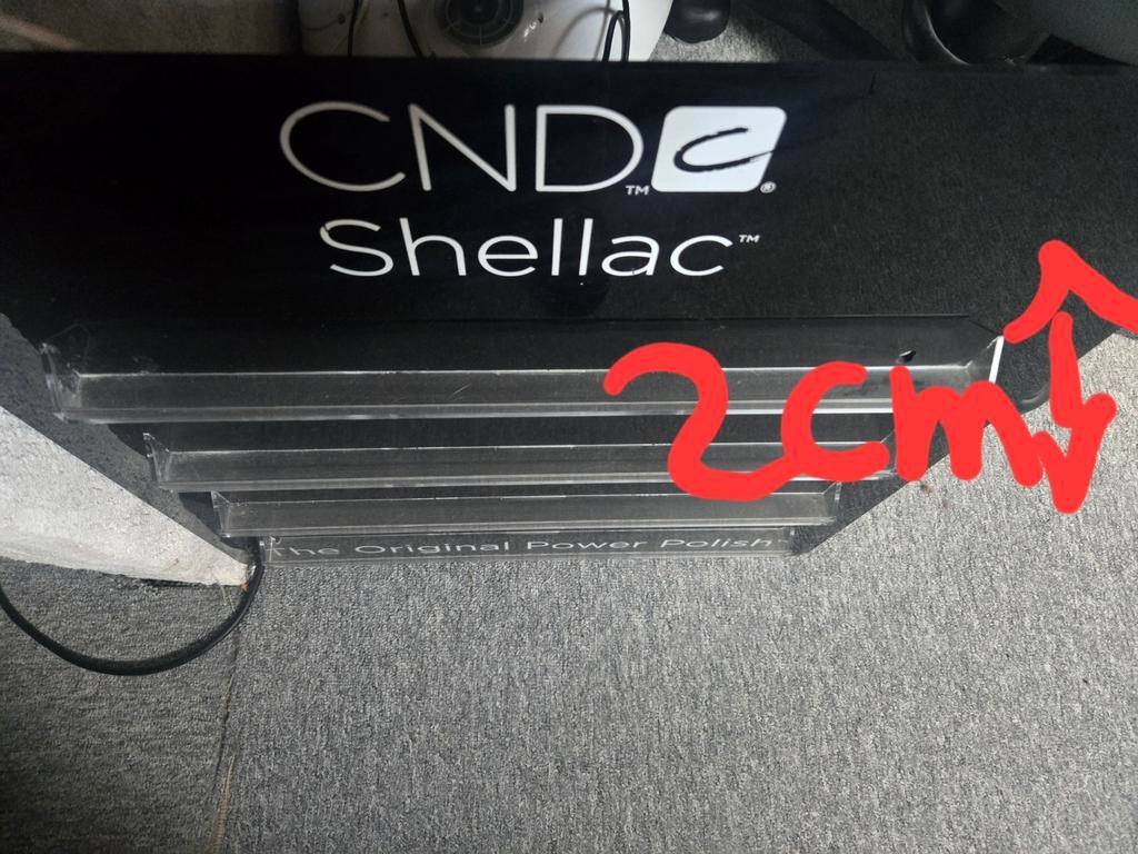 CND Shellac Wall Rack XL, Sieraden, Tassen en Uiterlijk, Uiterlijk | Cosmetica en Make-up, Ophalen, Handen en Nagels