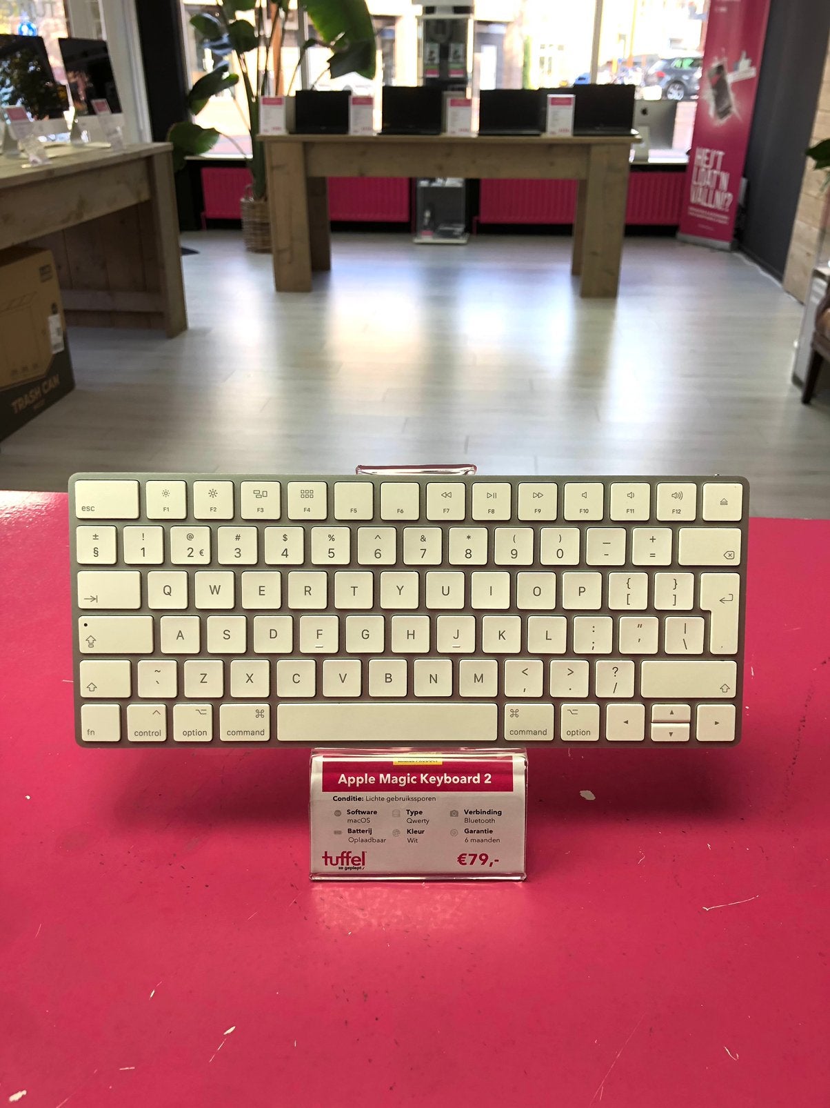 Apple Magic Keyboard 2 A1644, Multi-device, Ophalen of Verzenden, Zo goed als nieuw, Draadloos