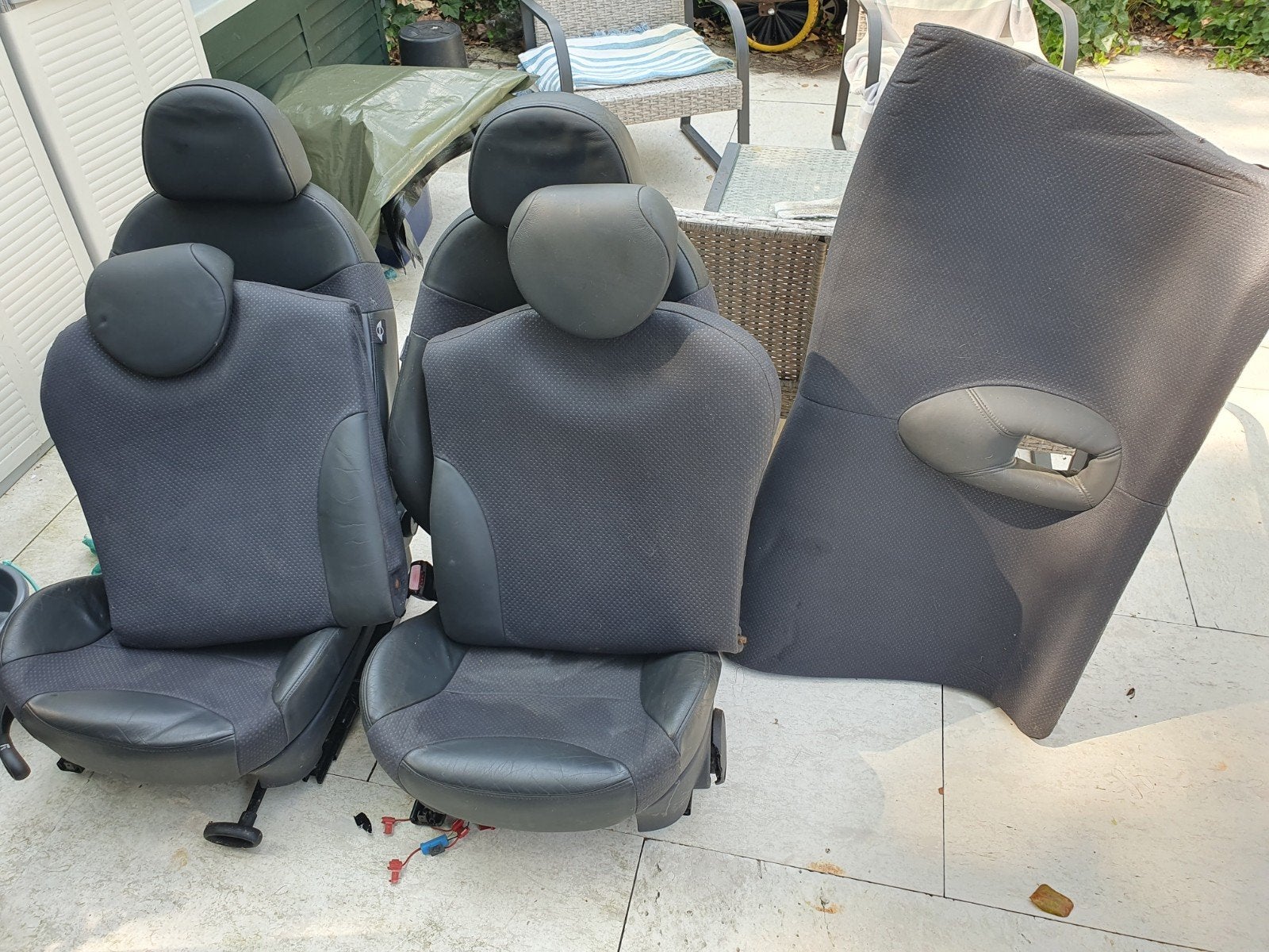 Mini Cooper R50 R53 Stoelen Interieur, Ophalen, Gebruikt, Mini