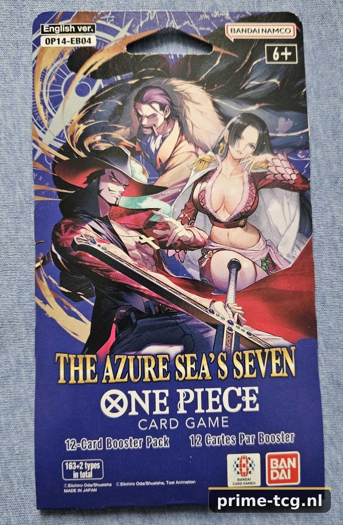 One Piece OP14 - The Azure Sea's Seven Sleeved Booster, Ophalen, Nieuw, Booster, Foil