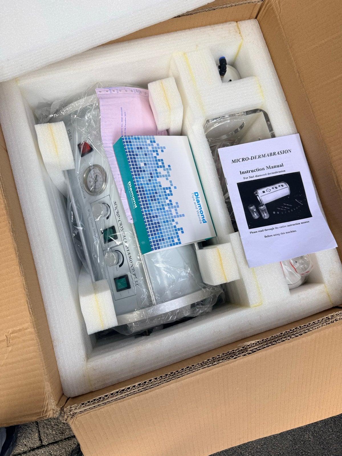 Professionele Microdermabrasie Machine - Nieuw in Doos, Ophalen, Nieuw, Gehele gezicht, Reiniging