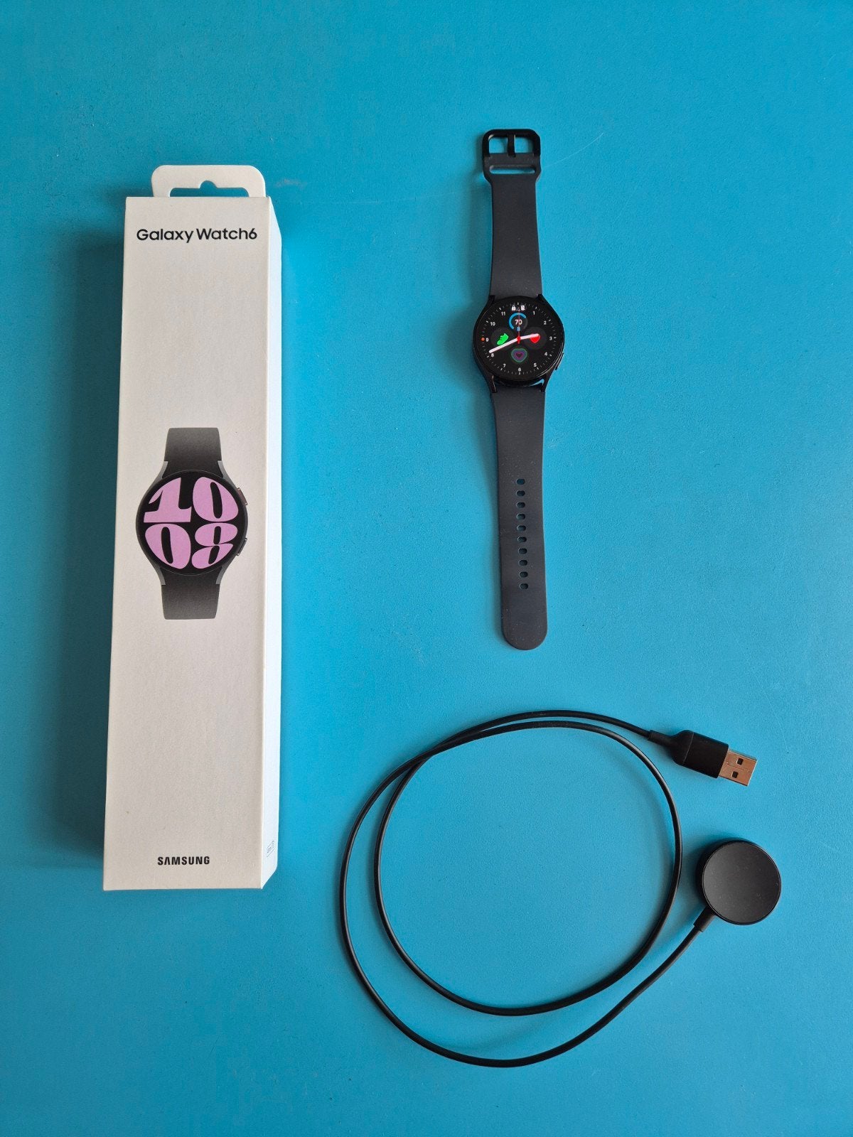 Samsung Galaxy watch 6 40mm LTE, Ophalen, Gebruikt, Zwart, Hoogte