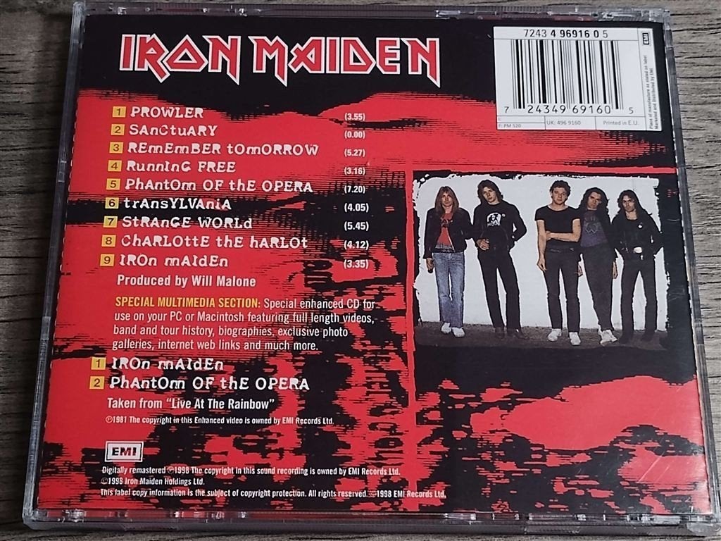 Iron Maiden - Iron Maiden [NIEUW], Ophalen of Verzenden, Gebruikt