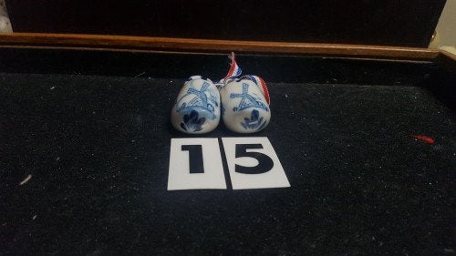 klompen [15 ] delfts blauw, Verzamelen, Beelden en Beeldjes, Ophalen of Verzenden
