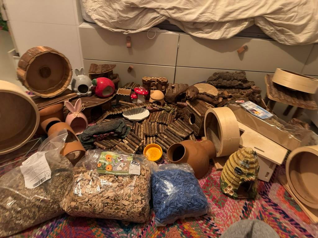 MEGAA VEEL HAMSTER SPULLEN!, Ophalen of Verzenden, Gebruikt