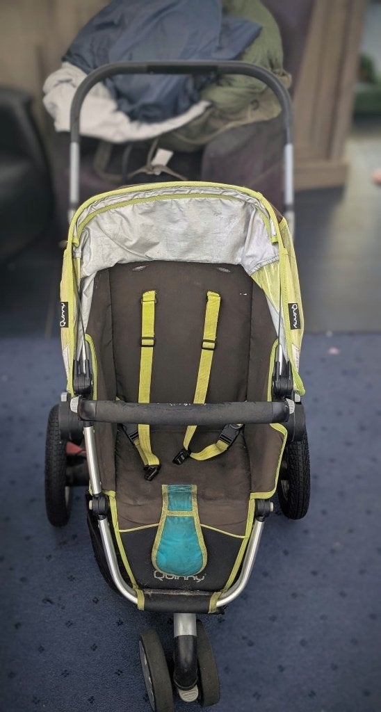 Kinderwagen, Gebruikt, Verstelbare duwstang, Ophalen, Kinderwagen