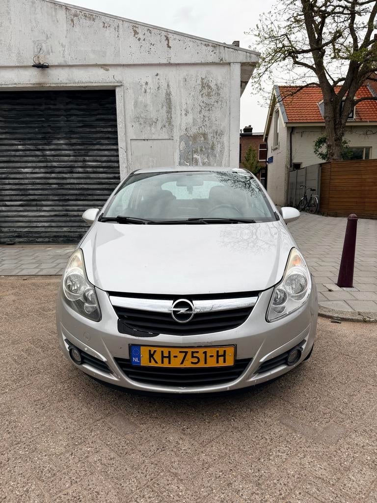 Opel Corsa 2010 - Zilver, Nette Staat, CarPlay, Android Auto, Ophalen of Verzenden, 2010 - 2019, Gebruikt