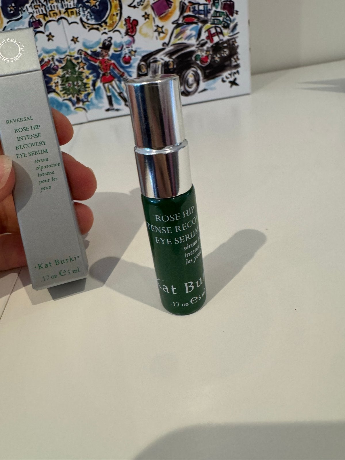 Kat Burki Rose Hip Intense Recovery Eye Serum 5ml, Ophalen of Verzenden, Nieuw, Ogen, Verzorging