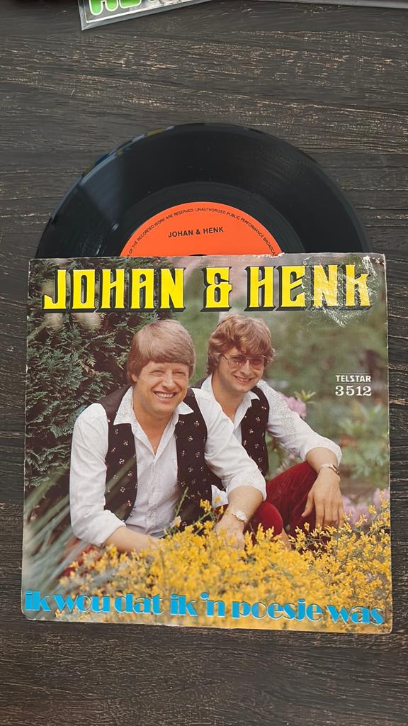 Johan en Henk  - Ik wou dat ik ‘n poesje was, Ophalen of Verzenden, Zo goed als nieuw, Nederlandstalig
