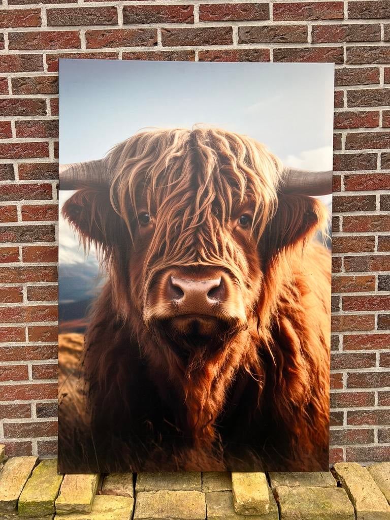 Canvas schotse hooglander xl afhaal €15,-, Ophalen