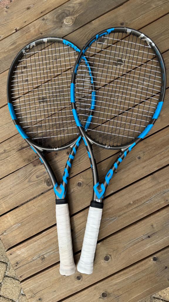 2x Babolat Pure Drive VS Tennisrackets, Gebruikt, Ophalen of Verzenden, Racket, L3