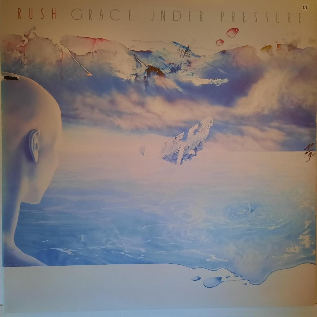 LP "Grace Under Pressure" - Rush, Gebruikt, 1980 - 1989, Ophalen of Verzenden, Inclusief binnenhoes