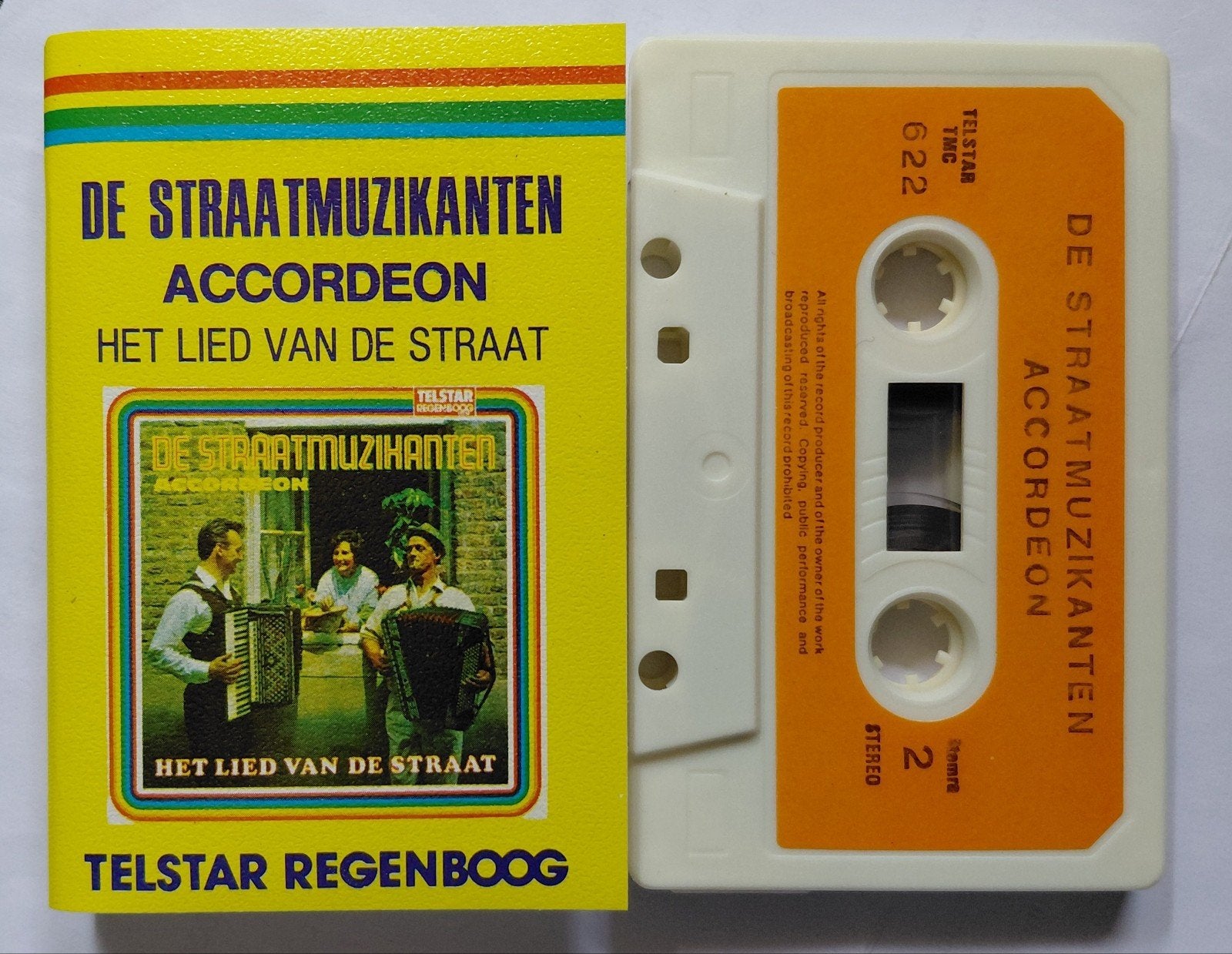 TMC  - 622.( Regenboog ) De Straatmuzikanten. Accordeon., Verzenden, Zo goed als nieuw, 1 bandje