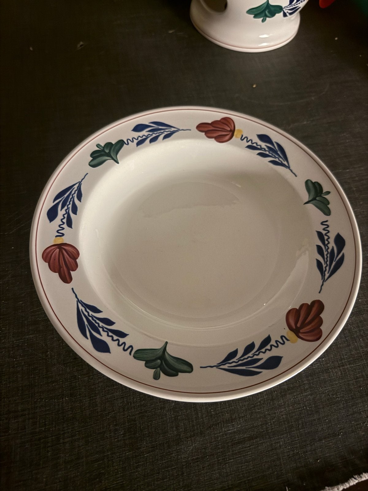 3x Royal Boch Rambouillet diepe borden, Ophalen, Gebruikt, Bord(en), Royal Boch