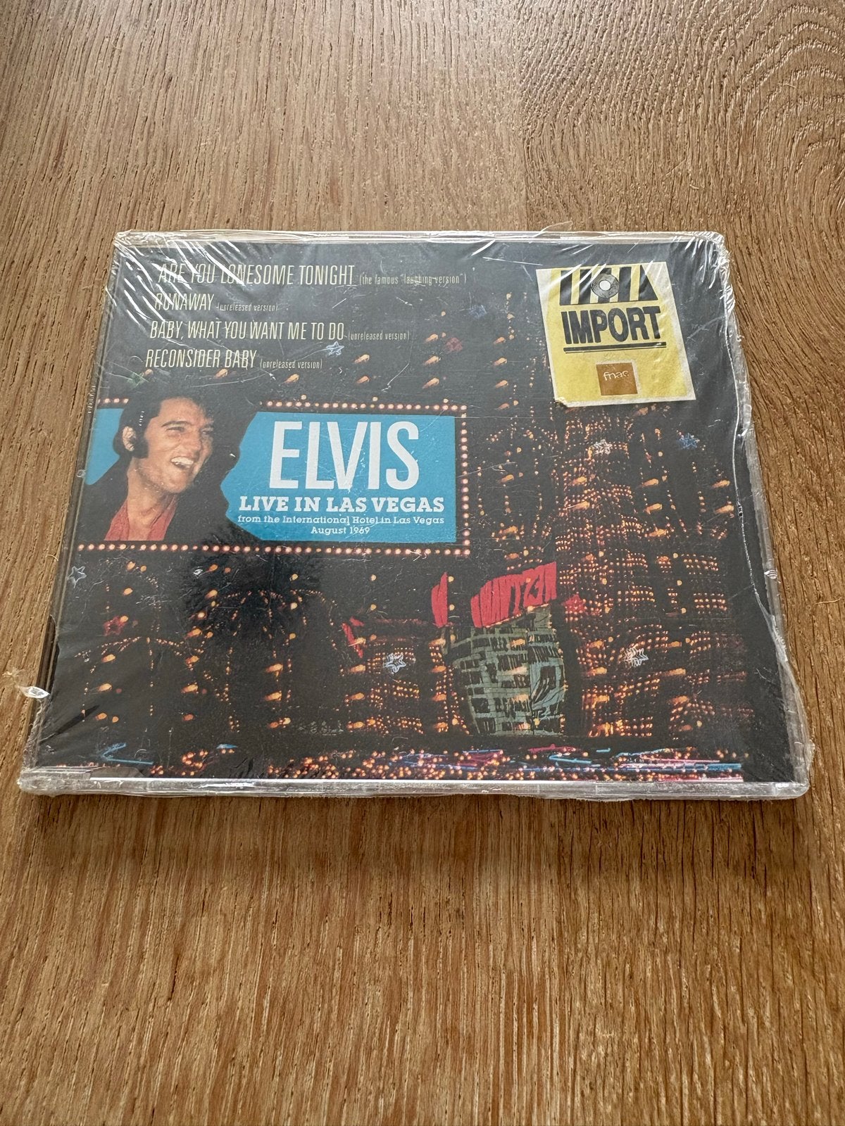 Elvis Presley Live in Las Vegas (Import), Ophalen of Verzenden, Nieuw in verpakking, Pop, Import