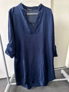 Stijlvolle donkerblauwe tuniek van Styleboom - Maat XL, Blauw, Maat 46/48 (XL) of groter, Ophalen of Verzenden, Styleboom