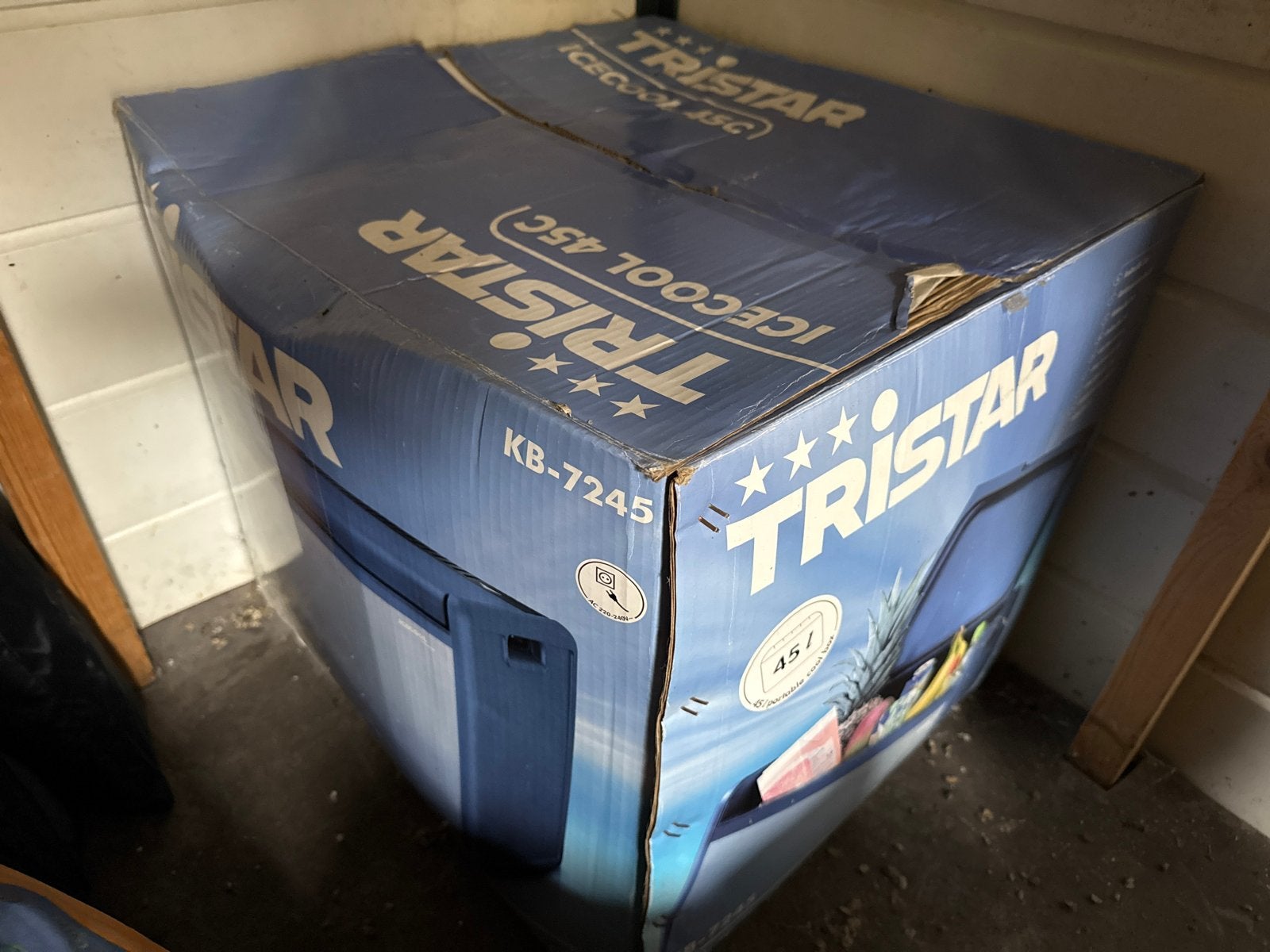 Tristar Icecool KB-7245 Koelbox - 45L, Ophalen, Zo goed als nieuw, Koelbox, Elektrisch