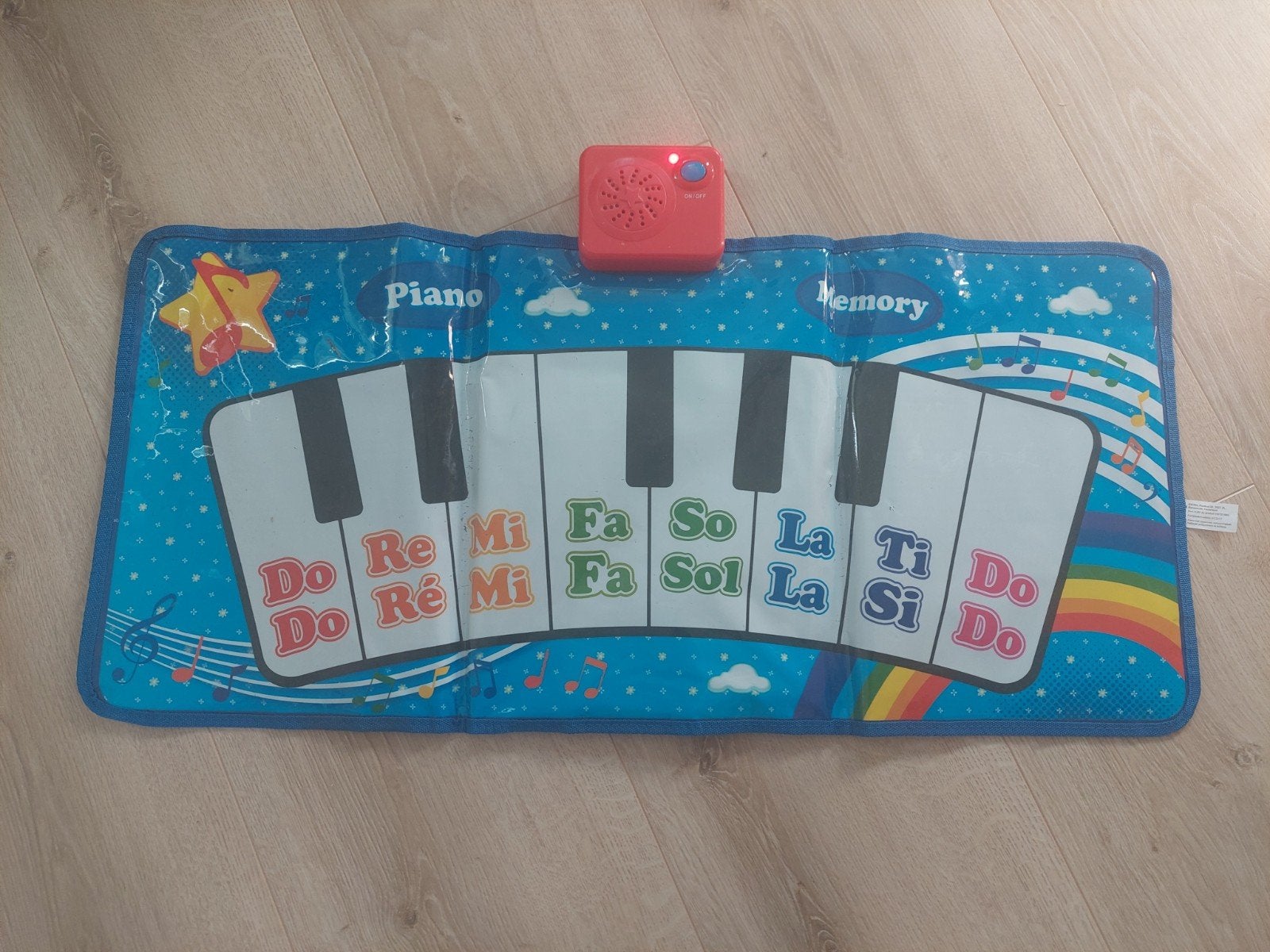 Muziekmat Piano Speelkleed met Geluid voor Kinderen, Ophalen of Verzenden, Gebruikt, Speelkleed, Met geluid