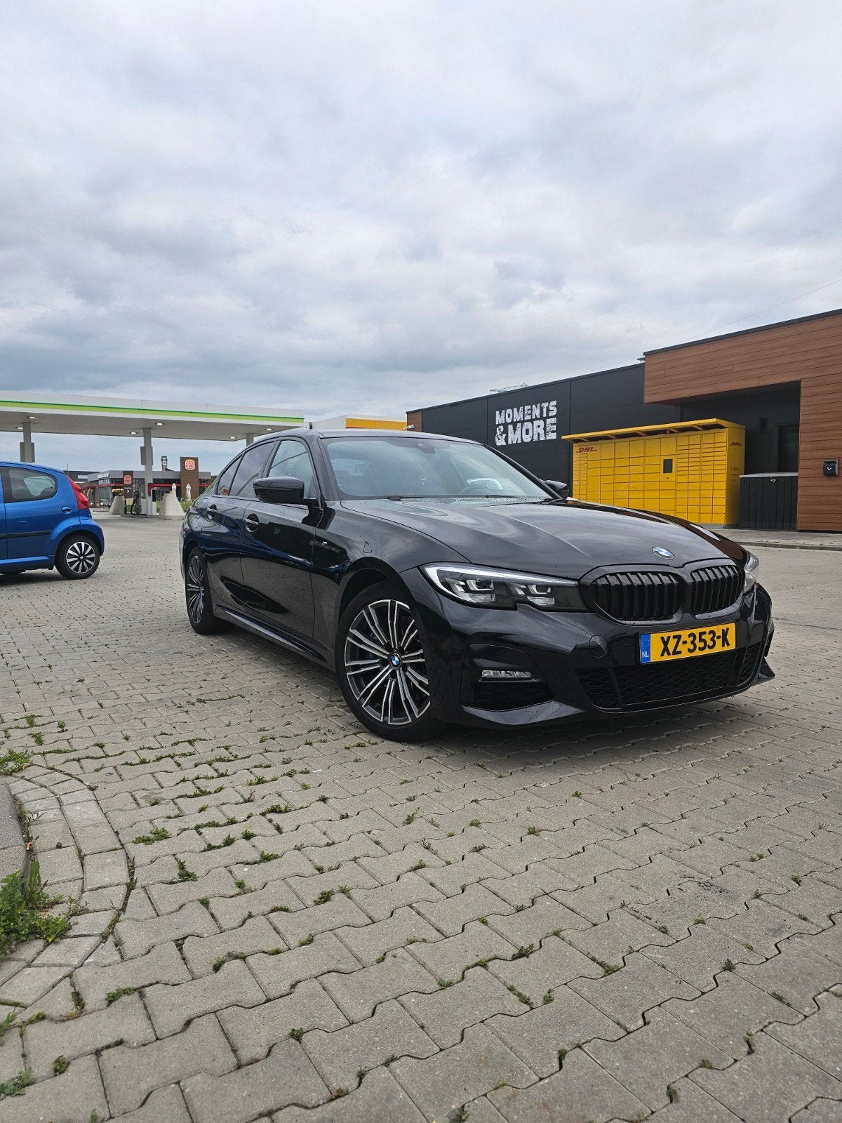 BMW 3-Serie 330i 330pk Aut 2019 Zwart M-pakket, Auto's, BMW, Particulier, 3-Serie, ABS, Automatische klimaatregeling, Boordcomputer