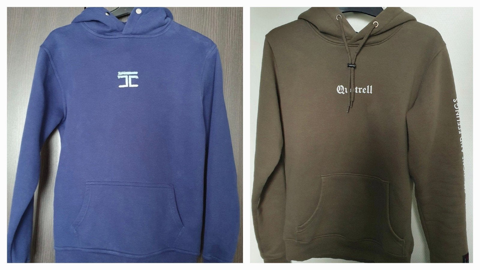 2 nieuwe hoodies: Jorcustom & Quotrell - Maat XS, Ophalen of Verzenden, Nieuw, Jorcustom, Quotrell