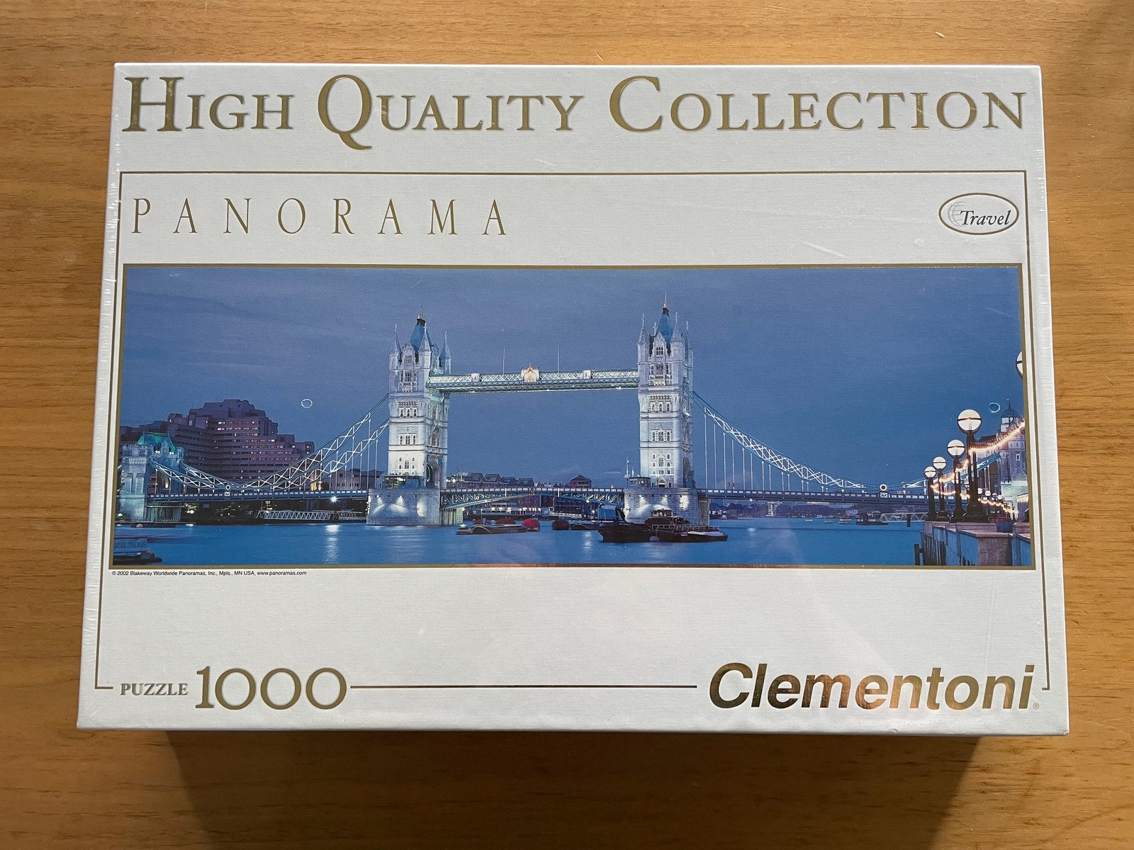 Nieuw in doos Tower Bridge puzzel 1000 stukjes - Clementoni, Ophalen of Verzenden, 500 t/m 1500 stukjes, Nieuw, Legpuzzel