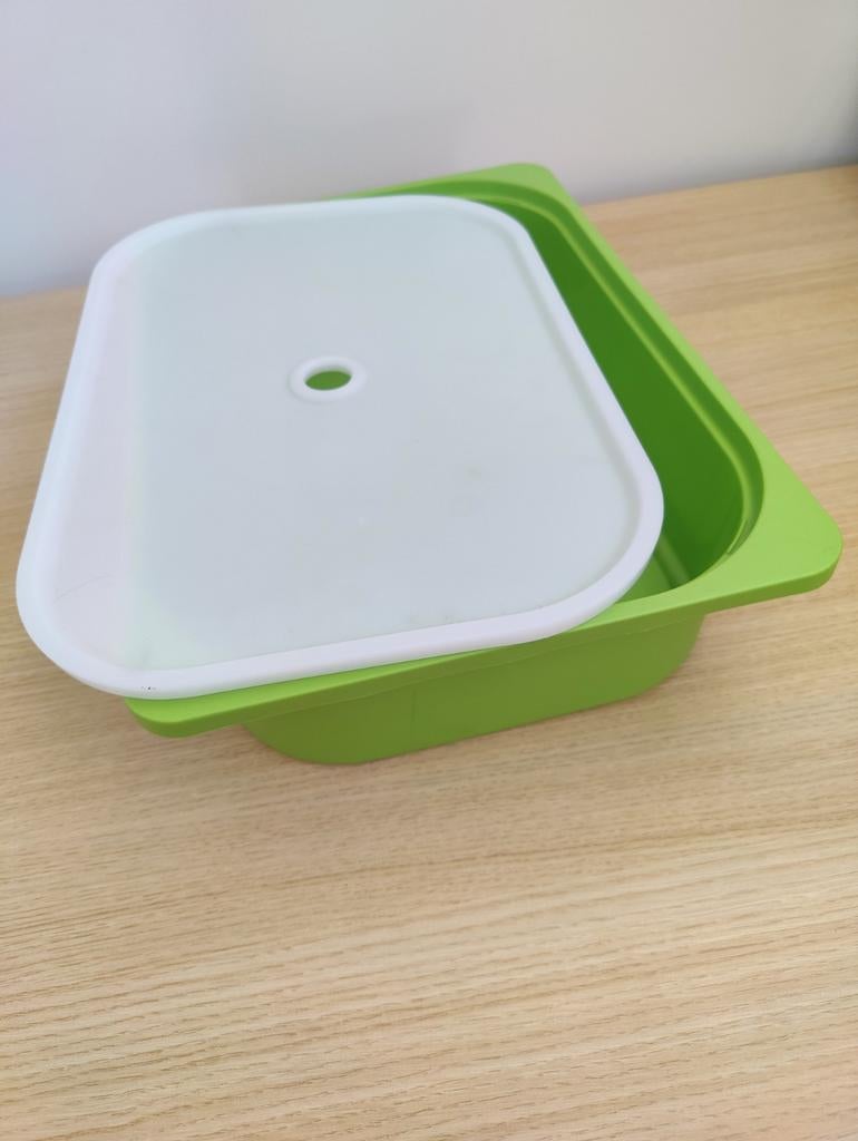 Ikea Trofast bak met deksel - Groen, Ophalen of Verzenden, Zo goed als nieuw, Overige merken