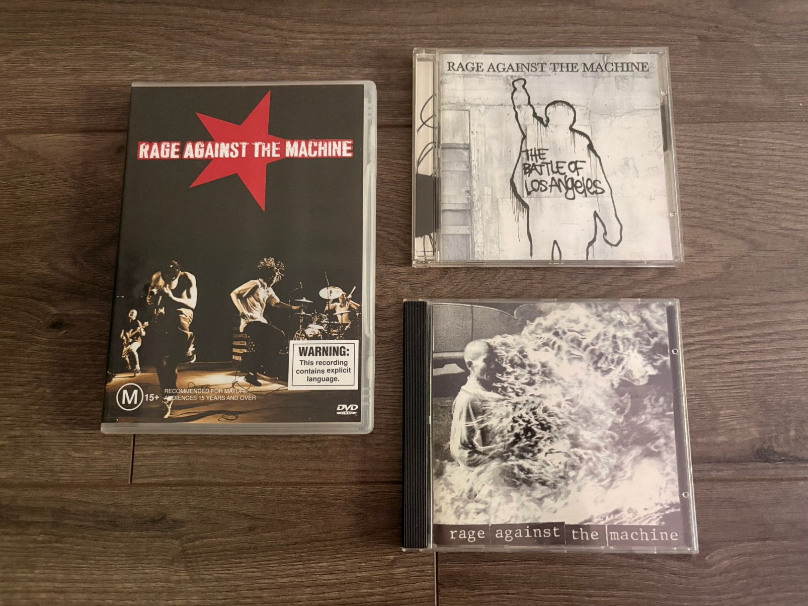 3x Rage against the machine, Ophalen of Verzenden, Gebruikt