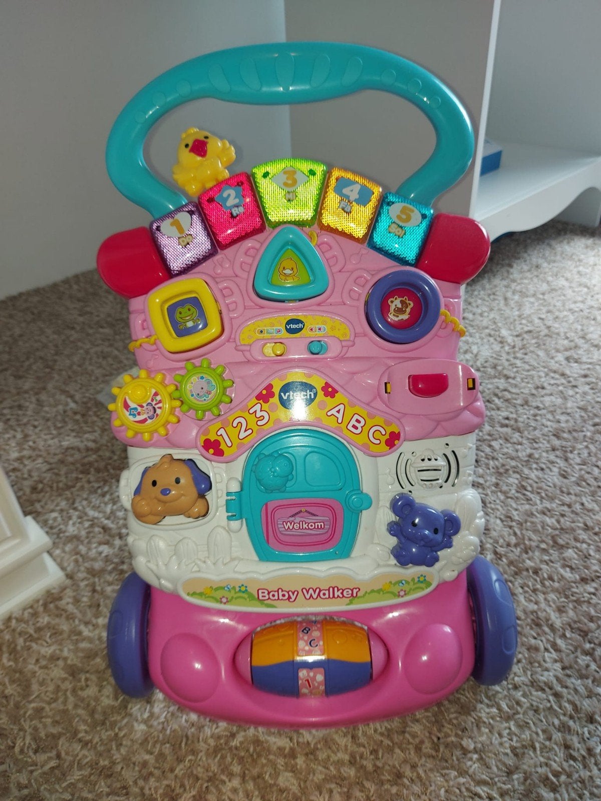 VTech Baby Walker - Alles werkt, zonder telefoon, Ophalen of Verzenden, Gebruikt, Overige typen, Met licht