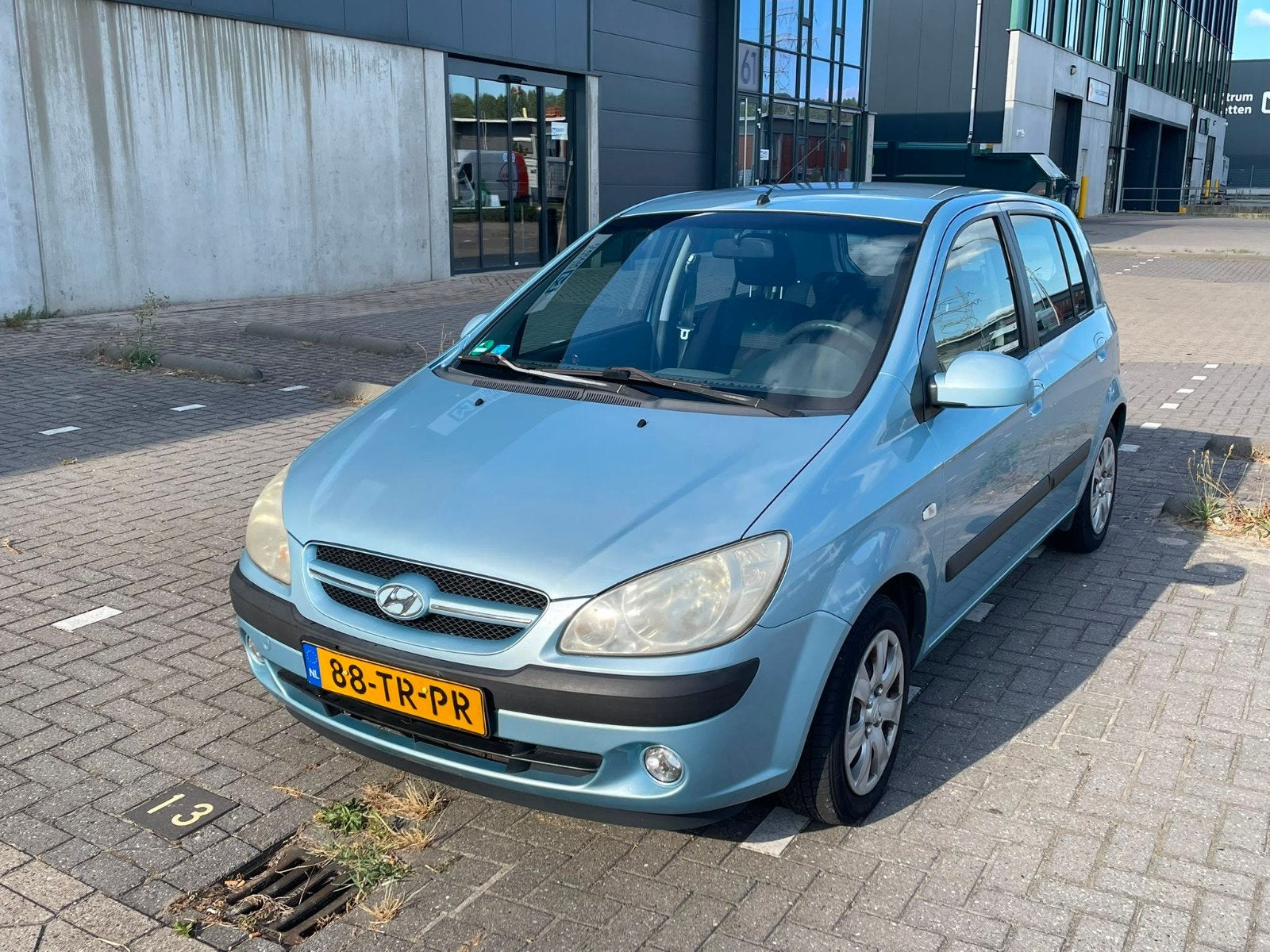 Hyundai Getz 1.4 5DRS 2007 Blauw, Auto's, Hyundai, Voorwielaandrijving, 450 kg, 40 €/maand, 4 cilinders