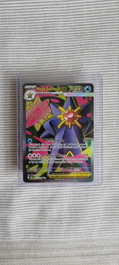Pokemon Mega Starmie EX | #102 Perfect Order, Ophalen of Verzenden, Nieuw, Losse kaart