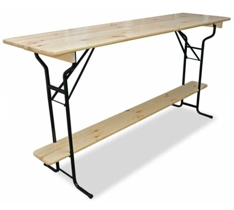 Biertafel met bankje - Opvouwbaar, Ophalen, Nieuw