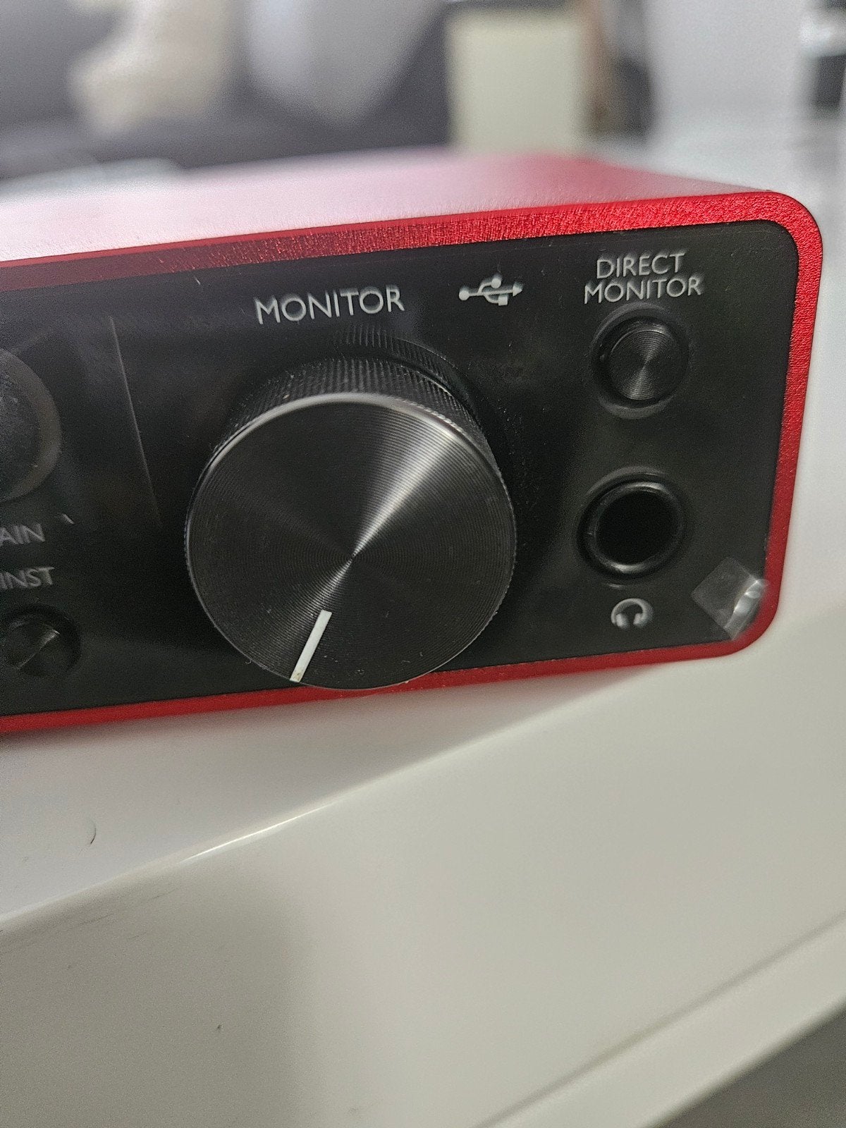 Focusrite scarlett solo, Ophalen of Verzenden, Zo goed als nieuw